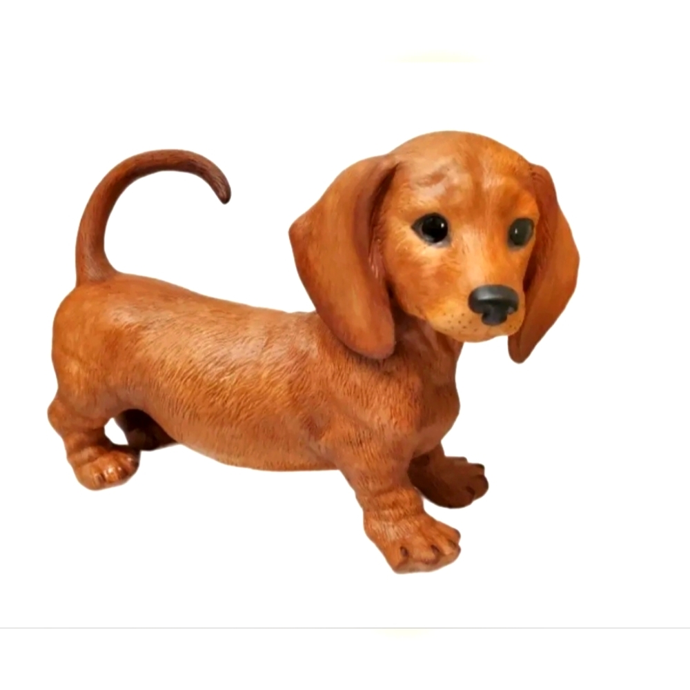 LENOX figurine DACHSHUND PUP EXC COND vintage HARD TO FIND 1995 fine porcelain